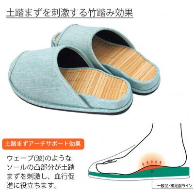 ふるさと納税 宮城県 スリッパ Dセノーテロゼッタ極 Mサイズ グリーン |  | 01