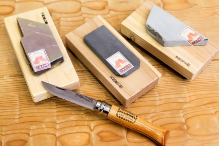 包丁研ぎ講習（プチ 天然砥石 の お土産 付き）＜天然砥石館＞