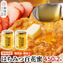 【ふるさと納税】国産はちみつ(神埼産)百花蜜 450g×2 【贈り物 黄金色 自家製 疲労回復 美容 栄養 花の蜜 純粋 九州産】(H050116)