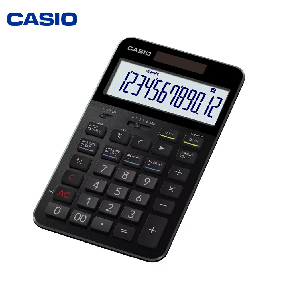 CASIO プレミアム 電卓 S100 (ブラック) 山形県 東根市