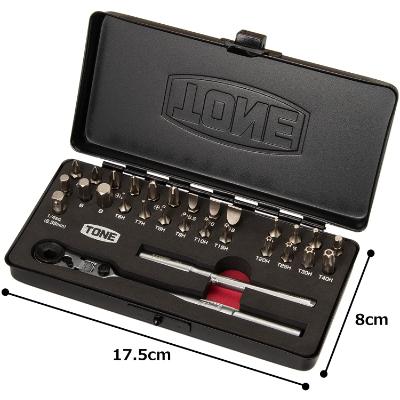 ふるさと納税 河内長野市 TONE ビットラチェットセット BRFS27 工具 TONE工具