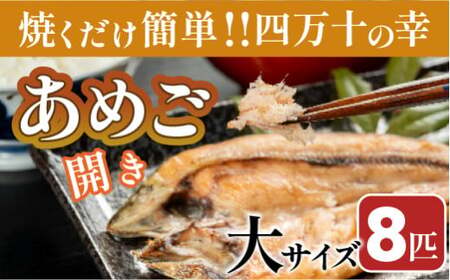焼くだけ簡単！無投薬で四万十育ちのあめごの開き　大サイズ8匹 Eay-06 おつまみ バーベキュー BBQ アウトドア アメゴ アマゴ 魚 魚介 川魚 塩焼き あめご あまご 開き 干物