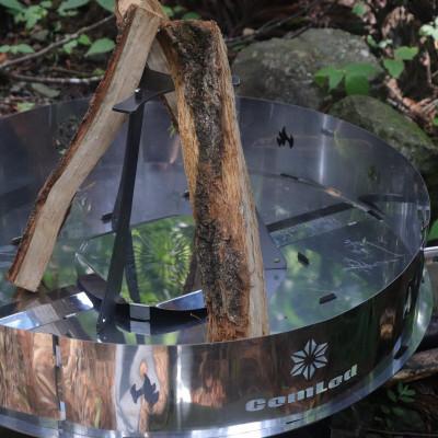 ふるさと納税 河内長野市 COMROND-L〜炎が躍るオーブン焚き火台!ピザ・グラタン・ステーキなどオーブン料理をキャンプに! |  | 02