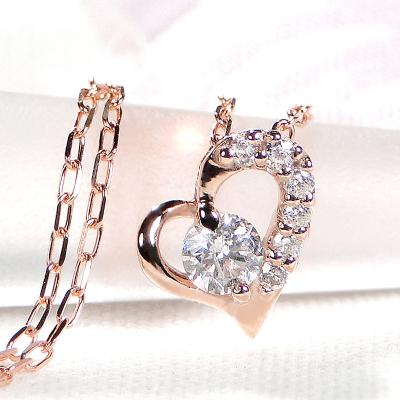 ふるさと納税 甲府市 K18PGダイヤモンドネックレス(Fph004) |  | 01