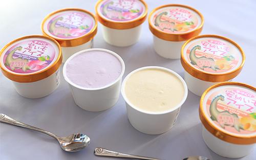 こだわりの逸品 特別な紫いもアイスと上品な安納芋アイスの8個セット(イッシーホンポ/010-176)