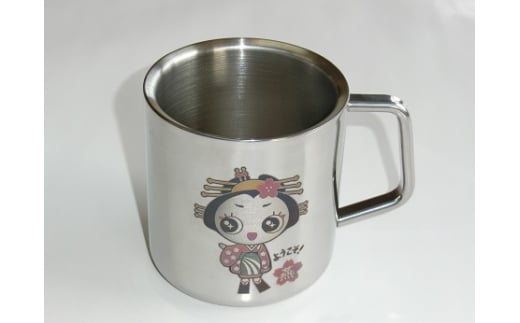 きららんレーザーマグカップ (300cc ステンレス製二重構造) FC010300