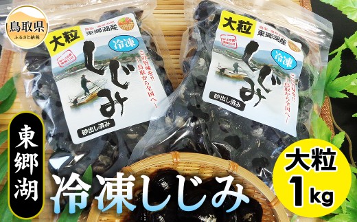 東郷湖冷凍しじみ（大粒） 1kg_T2600033
