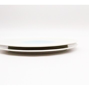有田焼 白雲桔梗渕 21cm 皿 2枚 セット【深海三龍堂】プレート plate 食器 おしゃれ モダン 和食 洋食 イタリアン パスタ ay114_イメージ4