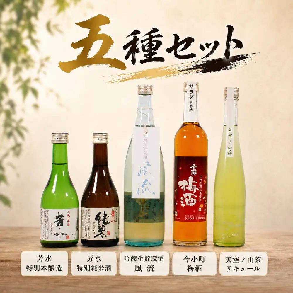 【詰め合わせ】 お酒 5種類 日本酒 梅酒 【 お酒 】