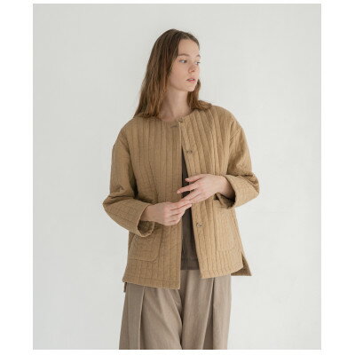 【ふるさと納税】半纏ジャケット　アカネマリーゴールドキャメル【1694963】