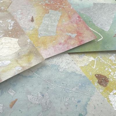 ふるさと納税 中野市 箔ポストカード　5枚選-5 |  | 02