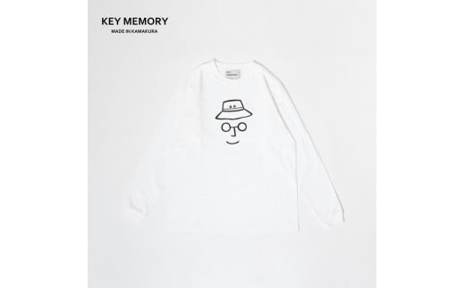 《2》【KEYMEMORY】バケットハットロングＴシャツ　WHITE