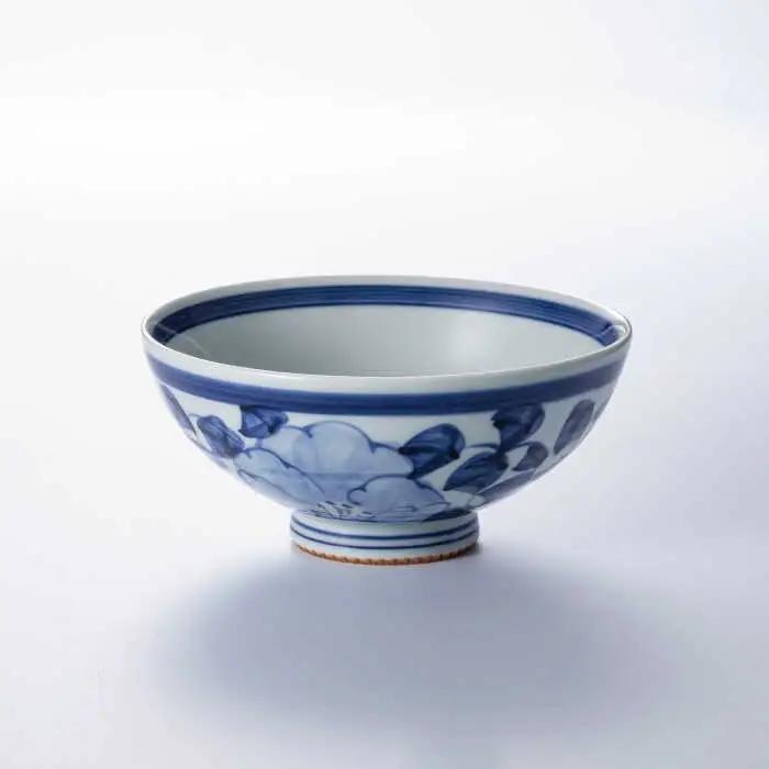 【波佐見焼】古伊万里 青磁絵（手描）茶漬 5客揃 B 茶碗  食器 皿 【不二商店】 [UC11] 波佐見焼