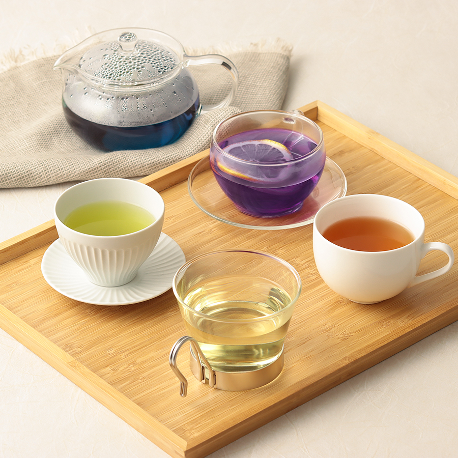 ＜吉田茶園＞煎茶・和紅茶・ハーブのブレンドセット（三越伊勢丹選定品）