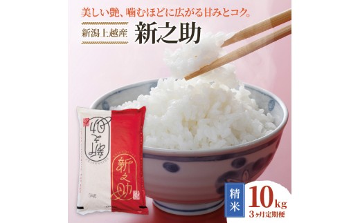 
                  令和8年産 新潟県上越市産 新之助 定期便 10kg×3回 30kg しんのすけ 新米 先行予約 蛍の里
                