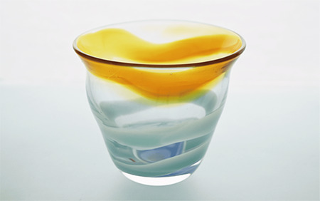 渦巻き模様グラス(ペアセット)(宮澤ガラス/055-1235) コップ タンブラー ギフト