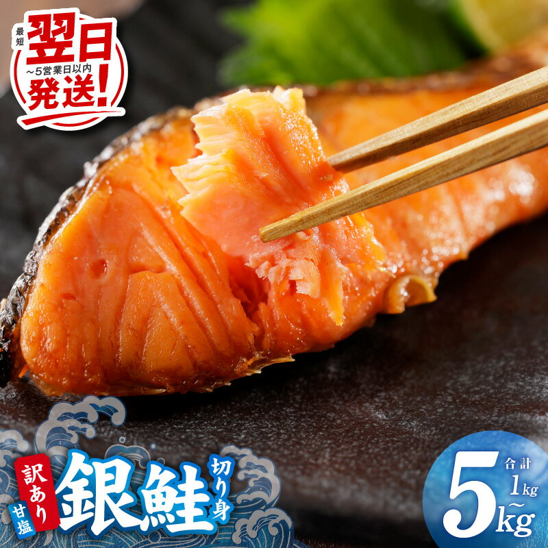 訳あり 銀鮭切り身 2kg 約20切れ
