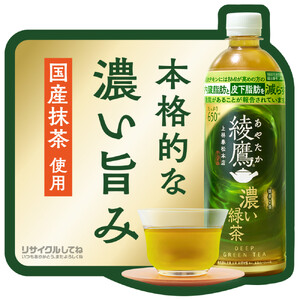 綾鷹 濃い緑茶 525mlPET×24本