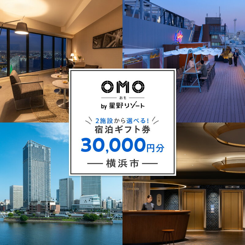 【ふるさと納税】星野リゾート 横浜市ふるさと納税宿泊ギフト券（30000円分） 神奈川県 横浜市 人気 おすすめ 送料無料 宿泊券 ギフト券 ご宿泊 リゾート 旅 旅行 ホテル トラベルクーポン 宿泊予約