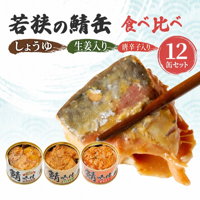 サバ缶 3種12缶 食べ比べ セット さば 缶詰 おかず 惣菜 ごはんのお供 常温保存 備蓄