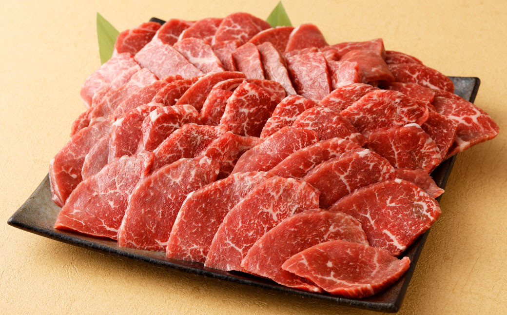 鹿児島黒毛和牛 赤身 モモ肉 焼肉用 計1kg（500g×2袋）国産 牛肉 もも肉