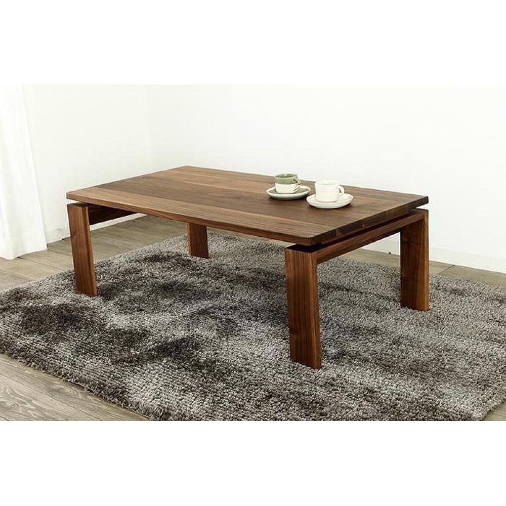 【ふるさと納税】大川家具 エクボ 120cm センターテーブル リビングテーブル 天然木ウォールナット 野中木工所 | インテリア ファニチャー 人気 おすすめ 送料無料