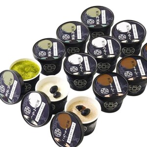 丹波篠山近又 黒豆と丹波茶アイス 12個詰合せ BA53-12p アイス スイーツ お取り寄せ お取り寄せスイーツ お土産 洋菓子 食品 食べ物 ギフト プレゼント 贈り物 冷凍配送 冷凍食品