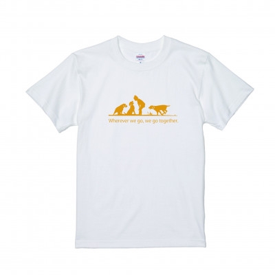 
            CafeどすオリジナルTシャツ　A柄白　Mサイズ【1622596】
          
