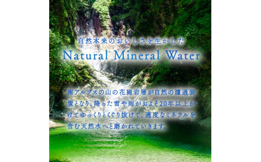 サントリー天然水 南アルプス（550ml×48本）　軟水 ミネラルウォーター ペットボトル ベビー 防災 キャンプ アウトドア SUNTORY