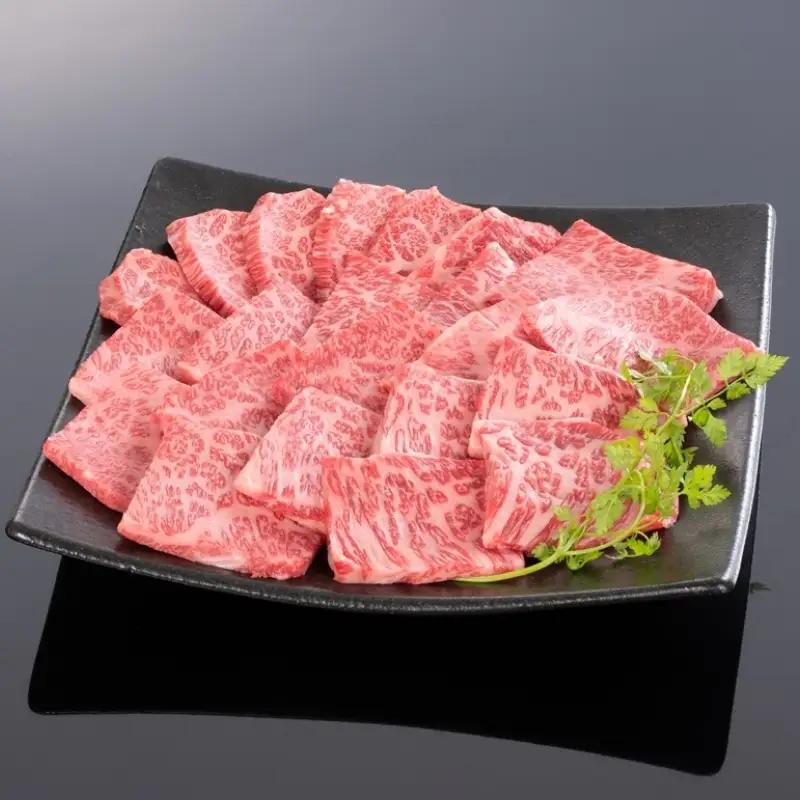 熊野牛 肩ロース 焼肉用 500g【mtf421A】
