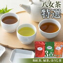 【ふるさと納税】八女茶特選3点セット ほうじ茶 焙じ茶 茶葉 白折 くき茶 茎茶 焦がし商品 緑茶 茶葉 水出し茶 冷水 和紅茶 八女茶 国産 お取り寄せグルメ お取り寄せ 福岡 お土産 九州 福岡土産 取り寄せ グルメ 福岡県