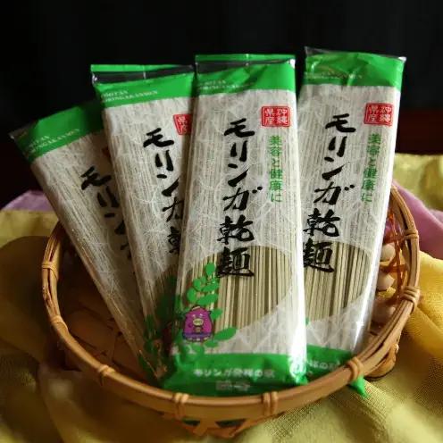 【沖縄ウスリファーム】よみたんモリンガ乾麺（160gx4袋セット）