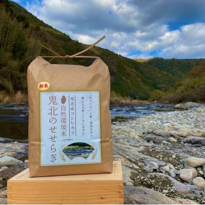 ふるさと納税 鬼北町 【自然環境米】鬼北のせせらぎ5kg(鬼北町産コシヒカリ)