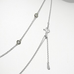 PT900「2カラット」ステーションダイヤネックレス【2ct-90-1】