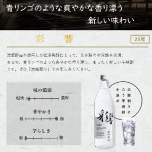 【本格焼酎】彩響・さくら白波【ソーダ割りが美味しい焼酎 900ml×2本】A3-349【1551241】