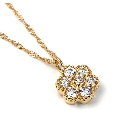 ふるさと納税 山梨県 K18 ダイヤモンドペンダント　0.15CT　P5507DI-Y |  | 01