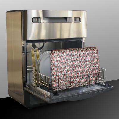 ふるさと納税 和歌山市 友禅和紙 トレー M 33cm オータム リーフ イエロー 2枚セット 食洗機対応のおしゃれなトレー |  | 03