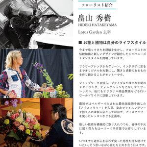 SL0234　【12回定期便】カビンに飾る緑と枝物と花 「LIVING FLOWER 12」
