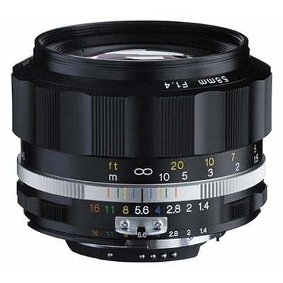 Voigtlander NOKTON 58mm F1.4 SLIIS ブラックリム【1204797】