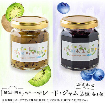 【ふるさと納税】【猪名川町産】フルーツマーマレード・ジャム　2種セット(おまかせ)【1587979】