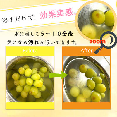 ホタテ生まれの野菜洗い ボトル 12個 貝殻焼成パウダー 青森県産ホタテ貝殻焼成カルシウム100％