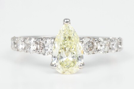 【ふるなび限定】【一点もの】ダイヤモンド（1.015ct）プラチナリング　R129　K06152-H　FN-Limited-SP