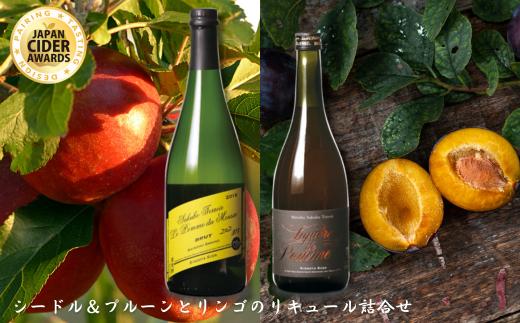 
〔RS-03〕シードル＆プルーンとリンゴのリキュール詰合せ【限定30箱】
