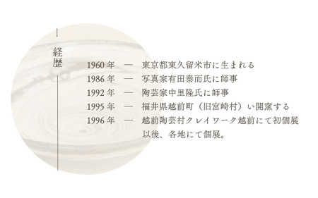  越前焼のふるさと越前町からお届け！ 刷毛目五寸半皿 山月窯 越前焼 越前焼き プレート さら 手頃サイズ 食器 ギフト うつわ  電子レンジ 食洗機 工芸品 陶芸作家 陶器 】[e25-a066]