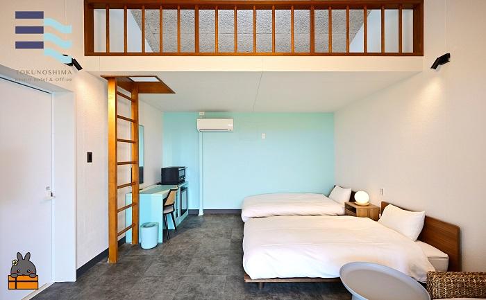 徳之島リゾートホテル＆オフィス宿泊券（お二人様 朝食付） ( ホテル リゾート オーシャンビュー プール BBQ 星空 観光 宿泊 鹿児島 奄美 徳之島 世界自然遺産 海 朝食付 )