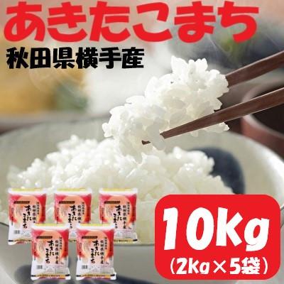 ふるさと納税 横手市 【令和6年産】＜愛和自然農法研究会＞特栽米あきたこまち10kg(2kg×5袋)