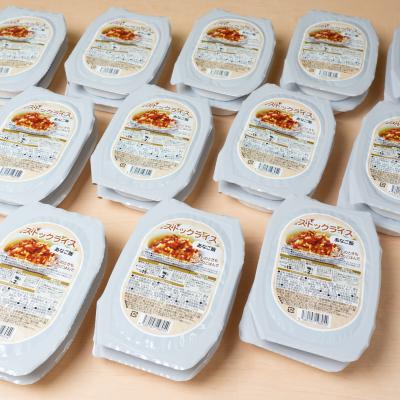 ふるさと納税 東広島市 非常食　【長期保存可能】ストックライス　あなご飯　200g×24個