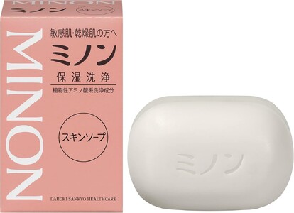 ミノン全身シャンプーしっとりタイプ　120ml・450ml：各1本　詰替用（380ml）1個　ミノンスキンソープ2個セット ／ 敏感肌 乾燥肌 全身シャンプー ボディシャンプー ボディソープ 液体石鹸