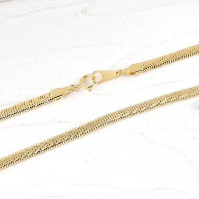 ふるさと納税 昭和町 18金 ネックレス 40cm スネークチェーン k18 ゴールド 211221mro103yn40 |  | 03