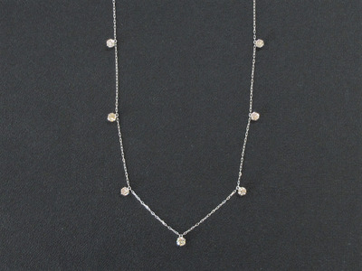 Pt900 1.0ctダイヤステーションペンダント SWCB013-pt